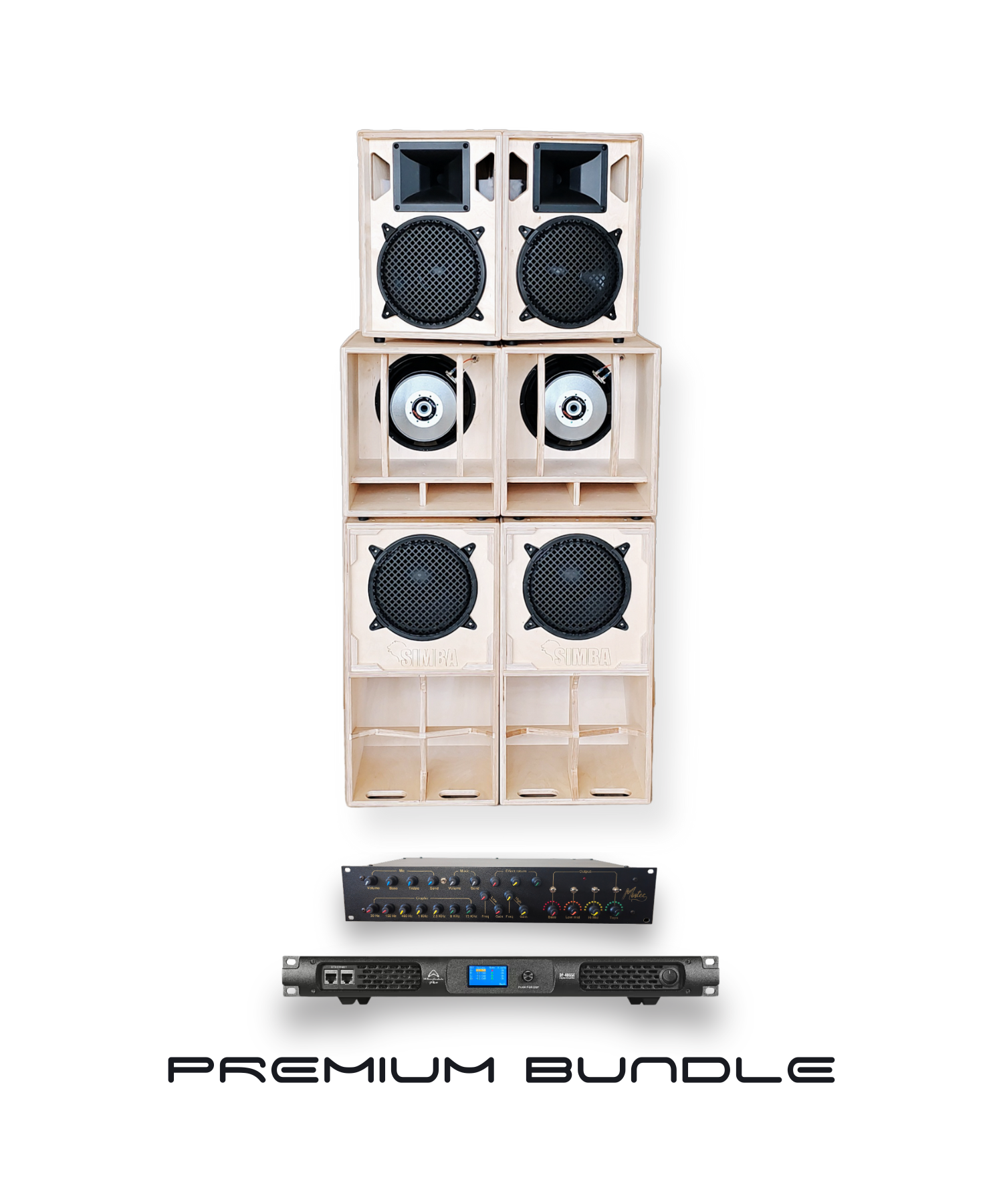 Simba 10-inch 4-Way Premium System