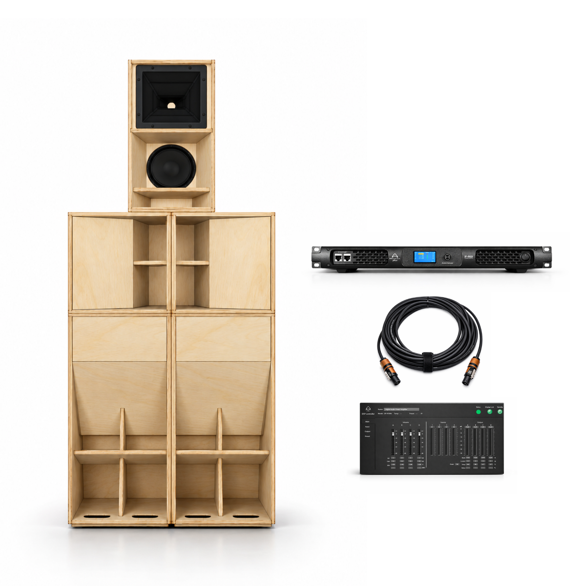 Detroit 12-inch 4-Way Complete System