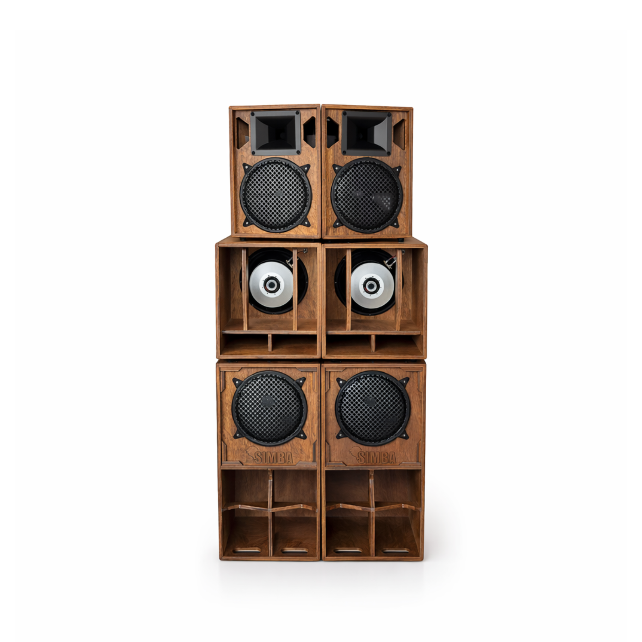 Simba 10-inch 4-Way Sound System