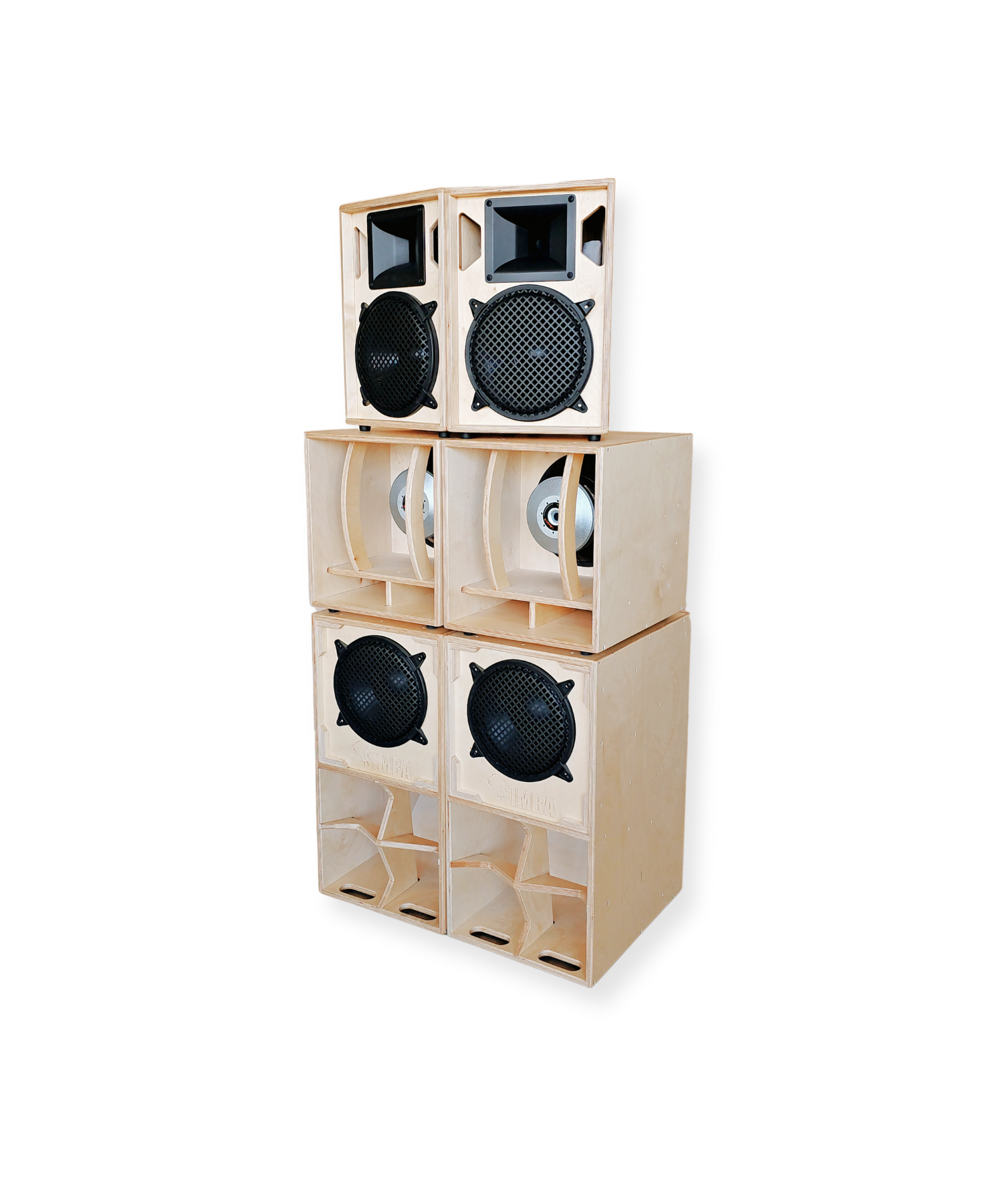 Simba 10-inch 4-Way Sound System