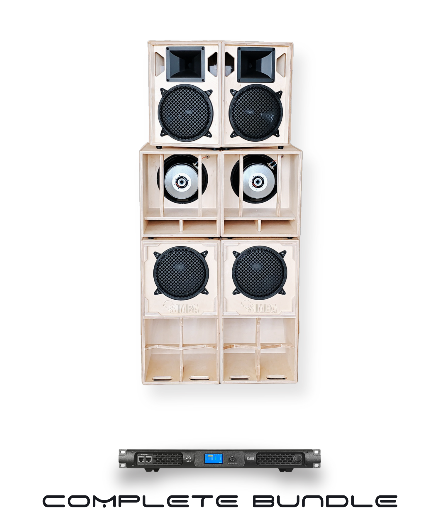 Simba 10-inch 4-Way Complete System