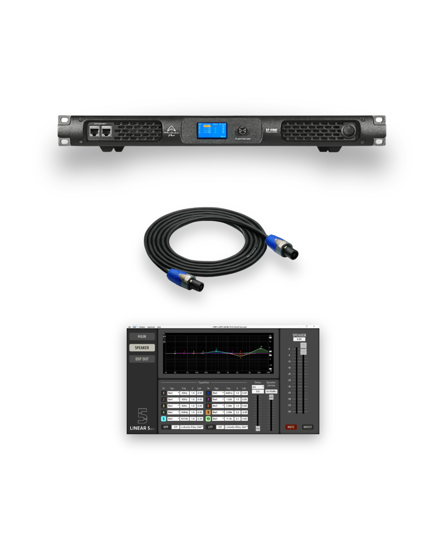 Faya 12-Zoll-4-Wege-Soundsystem