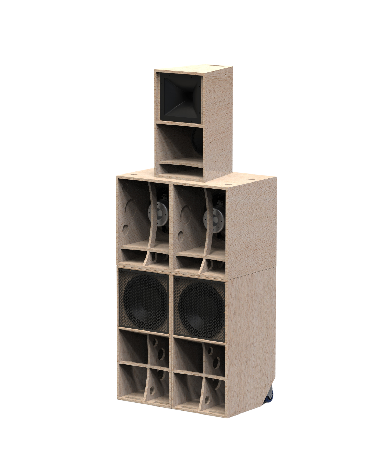 Faya 12-Zoll-4-Wege-System