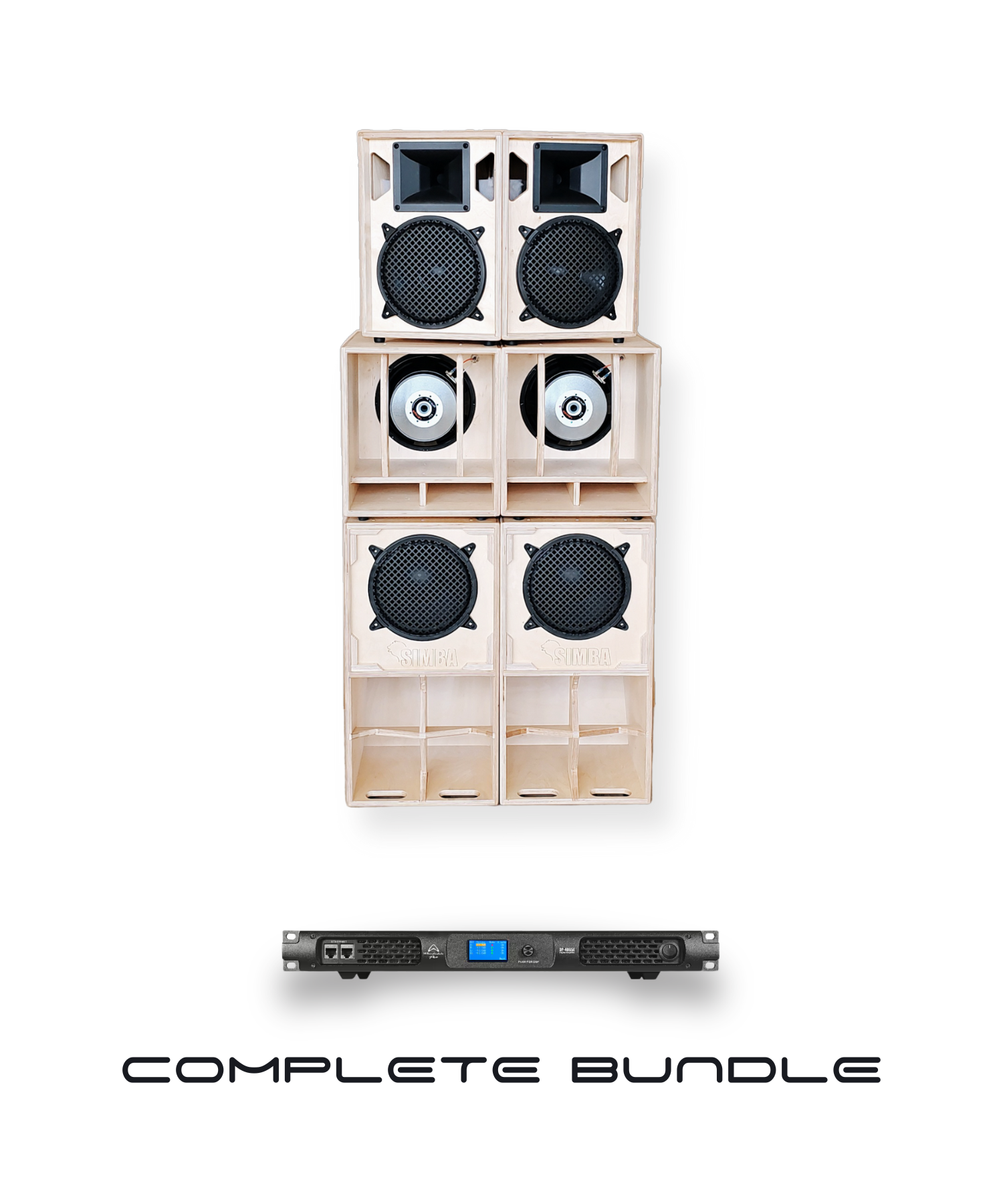 Simba 10-inch 4-Way Complete System
