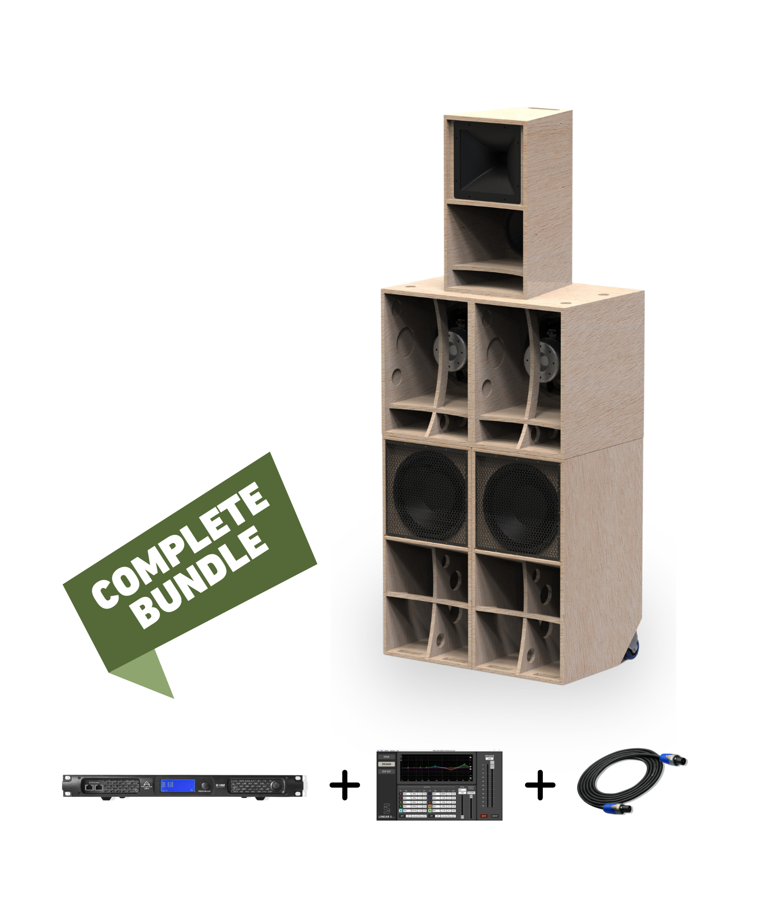 Faya 12-inch 4-Way Complete Bundle