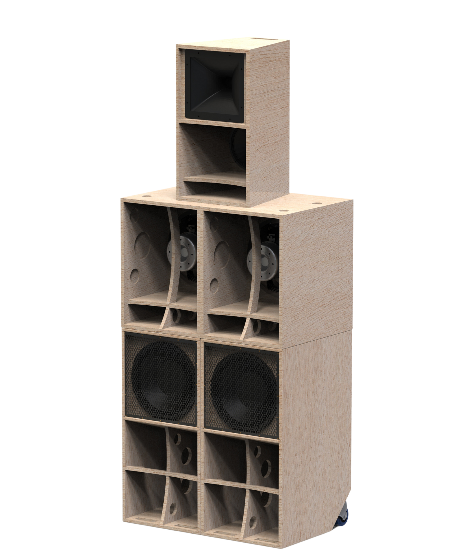 Faya 12-Zoll-4-Wege-System