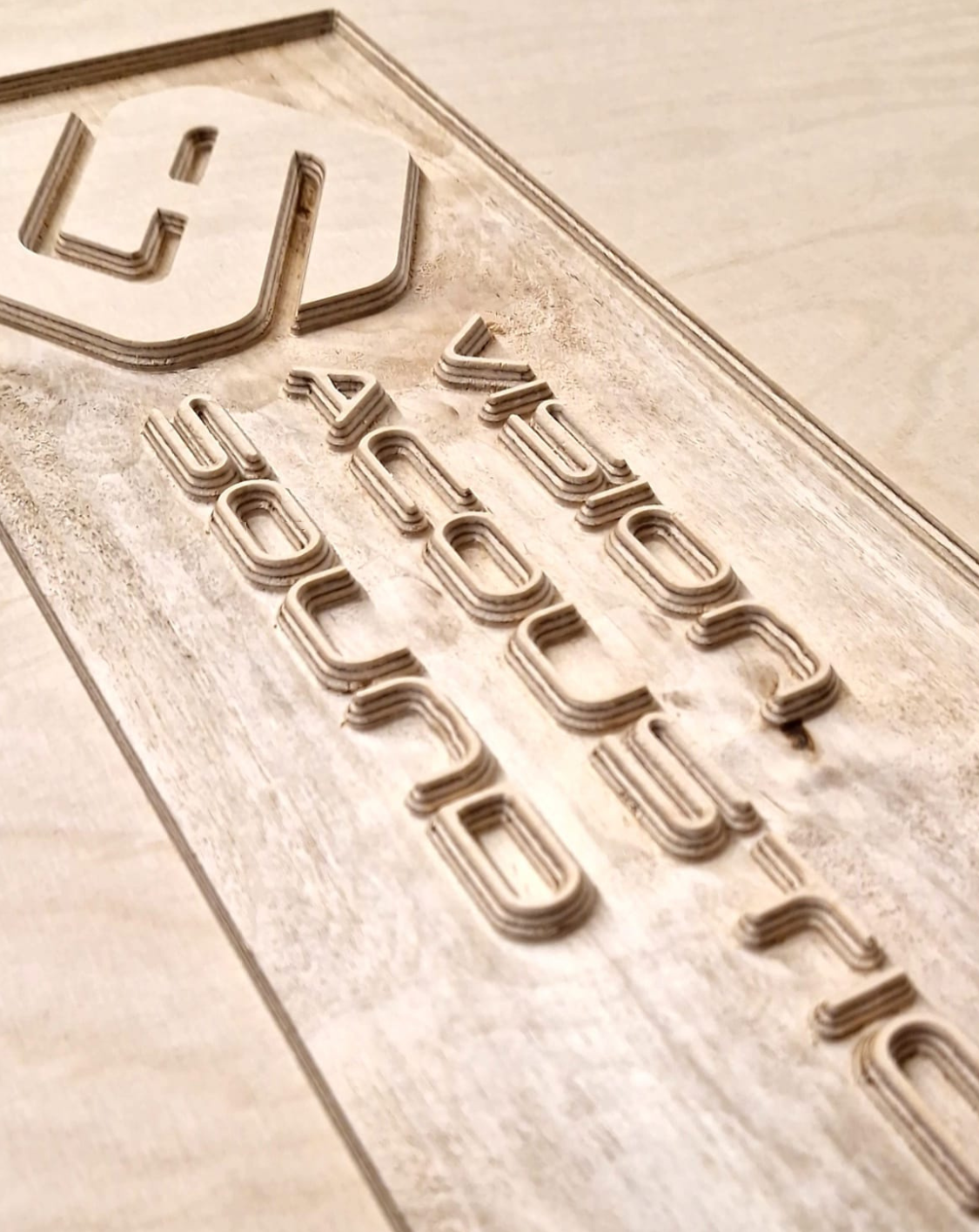 CNC Logo Engraving