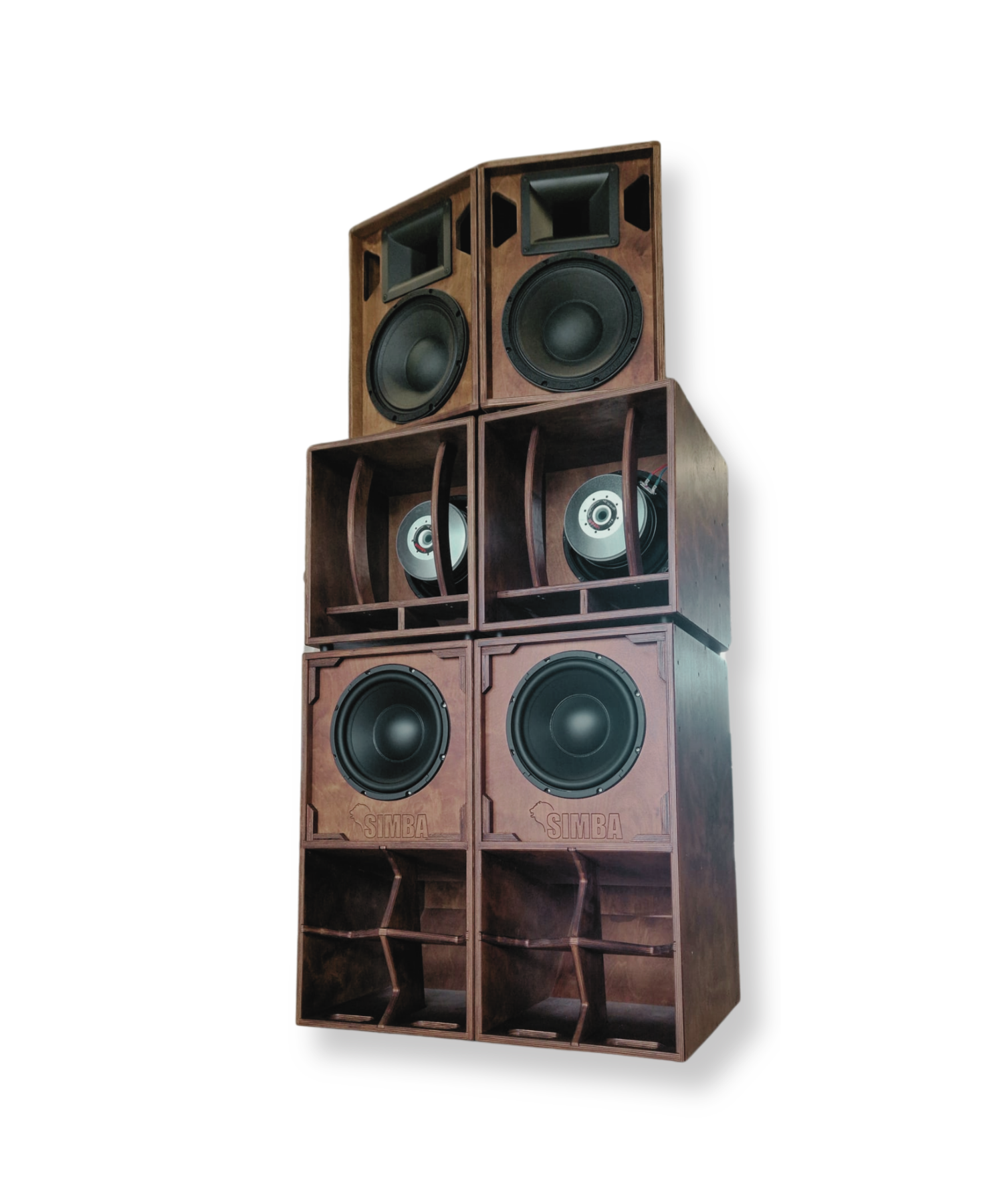 Simba 10-Zoll-4-Wege-System