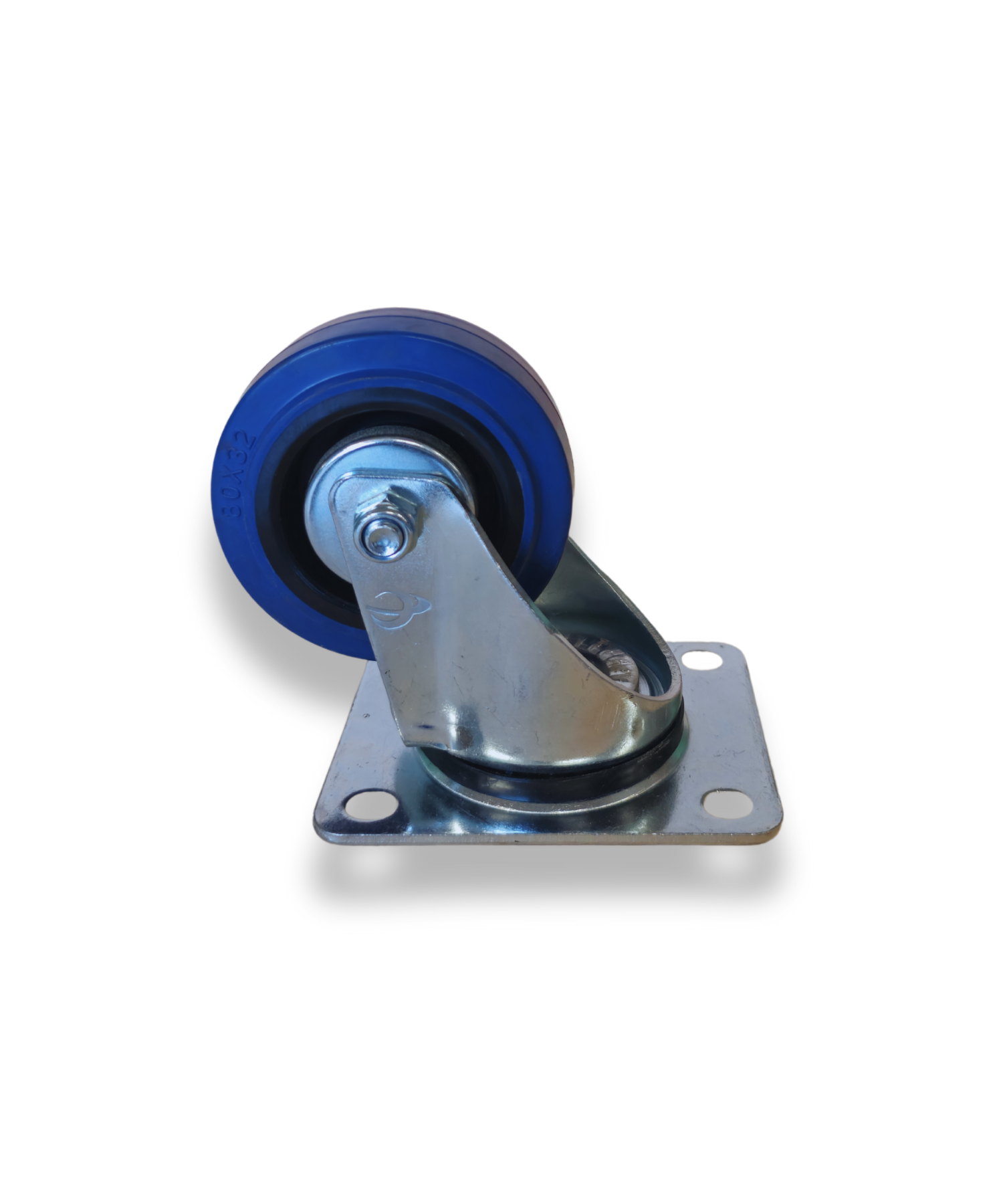 Penn Elcom Swivel Castor with Rubber Wheel (80mm / 100mm)