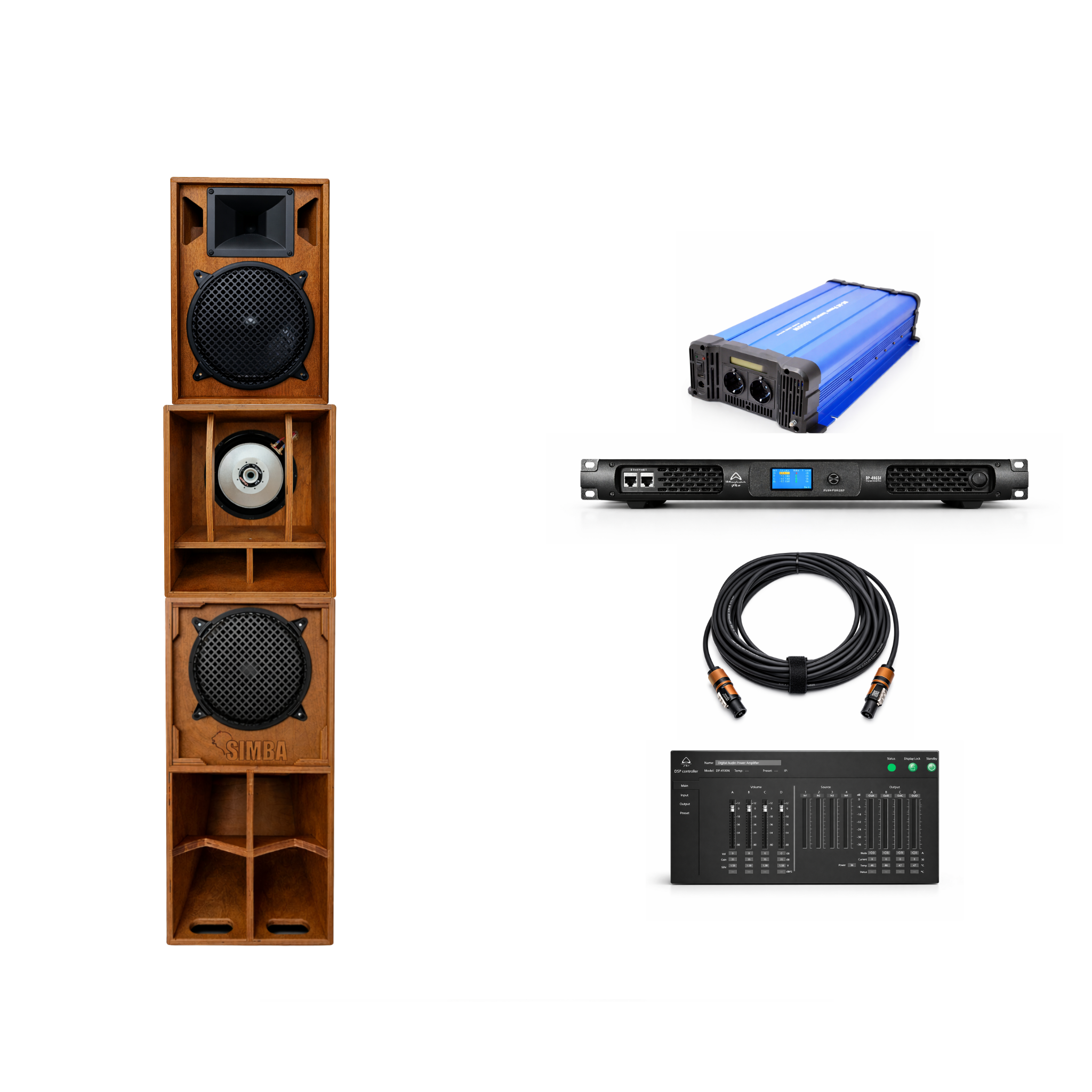 Simba 10-inch 4-Way Outdoor Starter