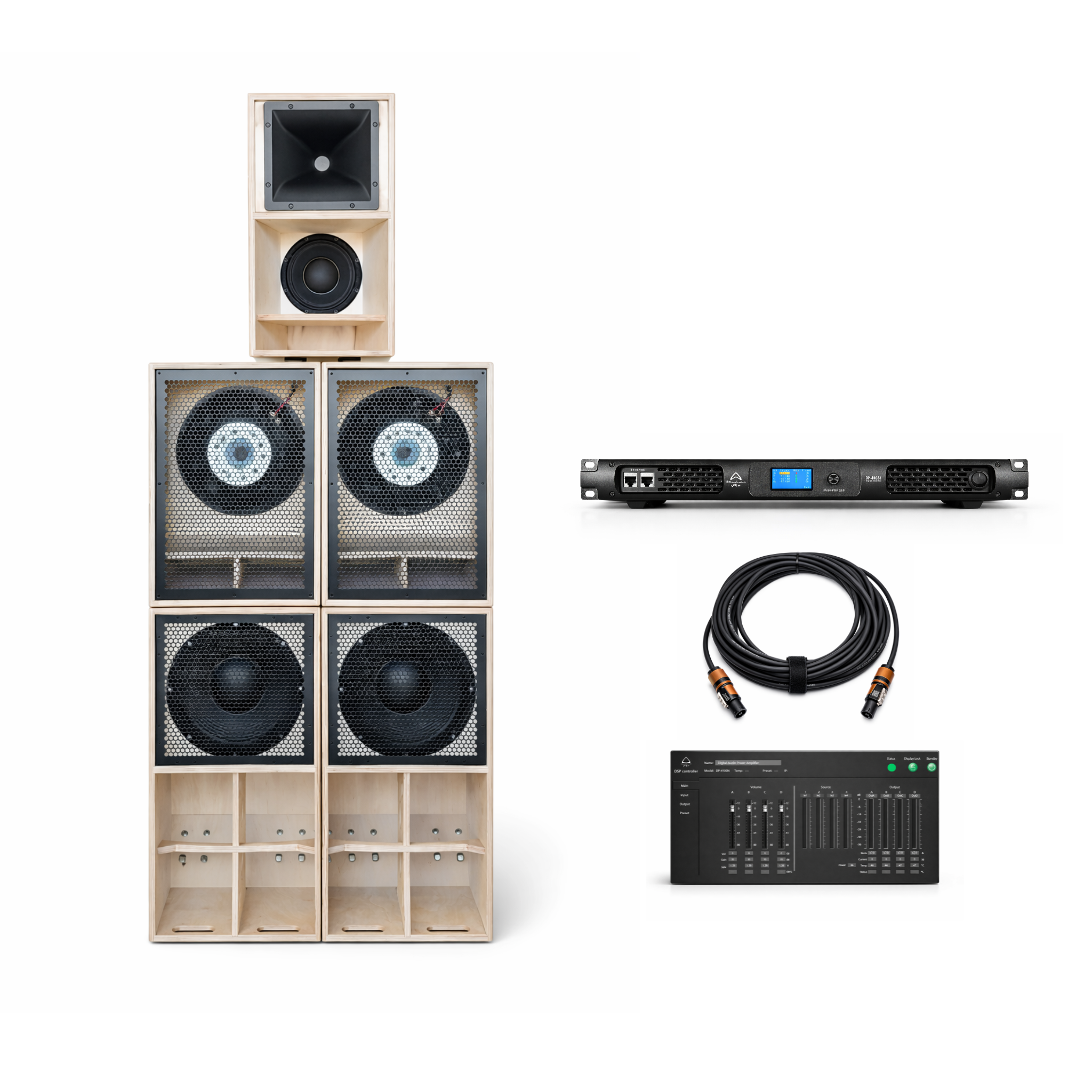 Faya 12-inch 4-Way Complete System