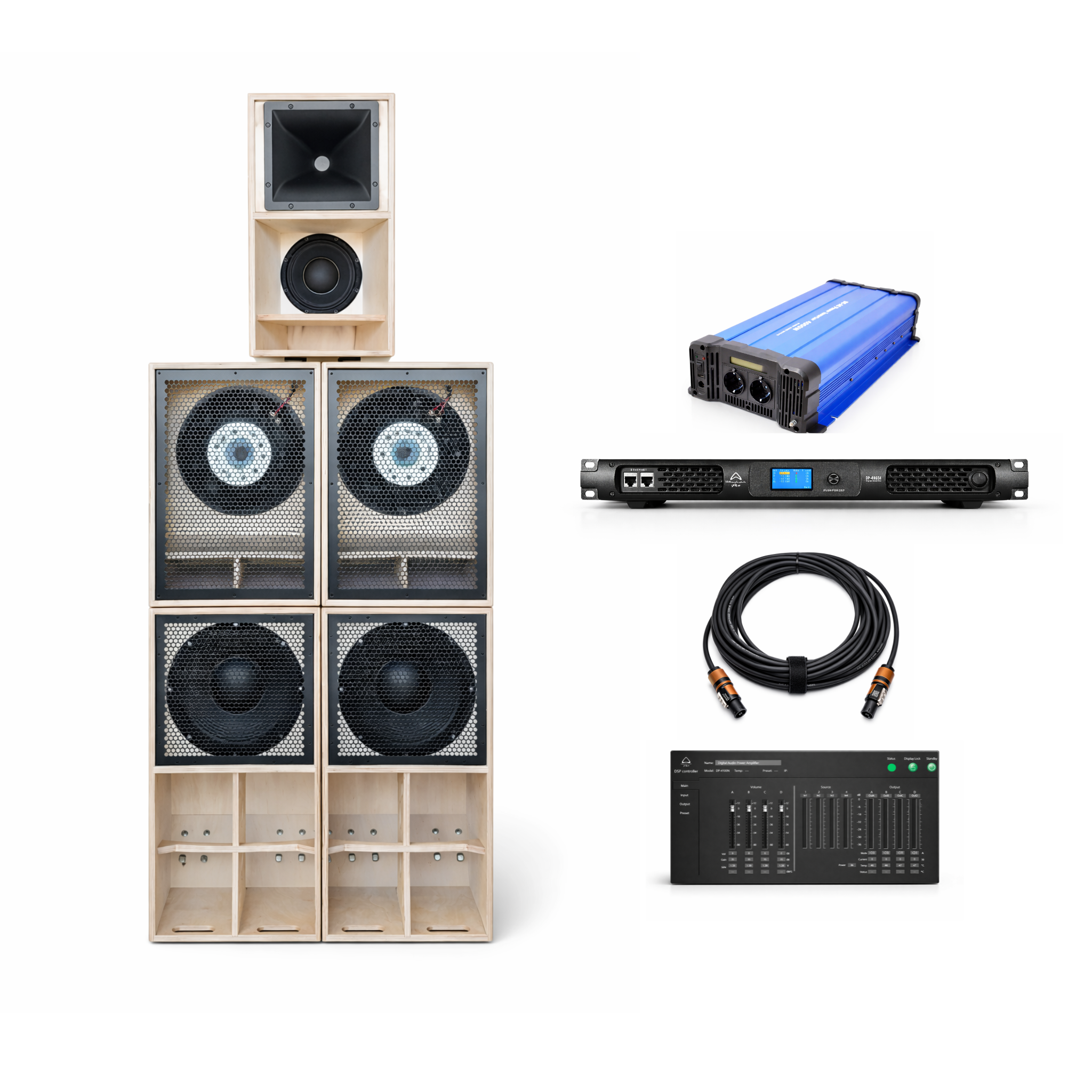 Faya 12-inch 4-Way Outdoor System