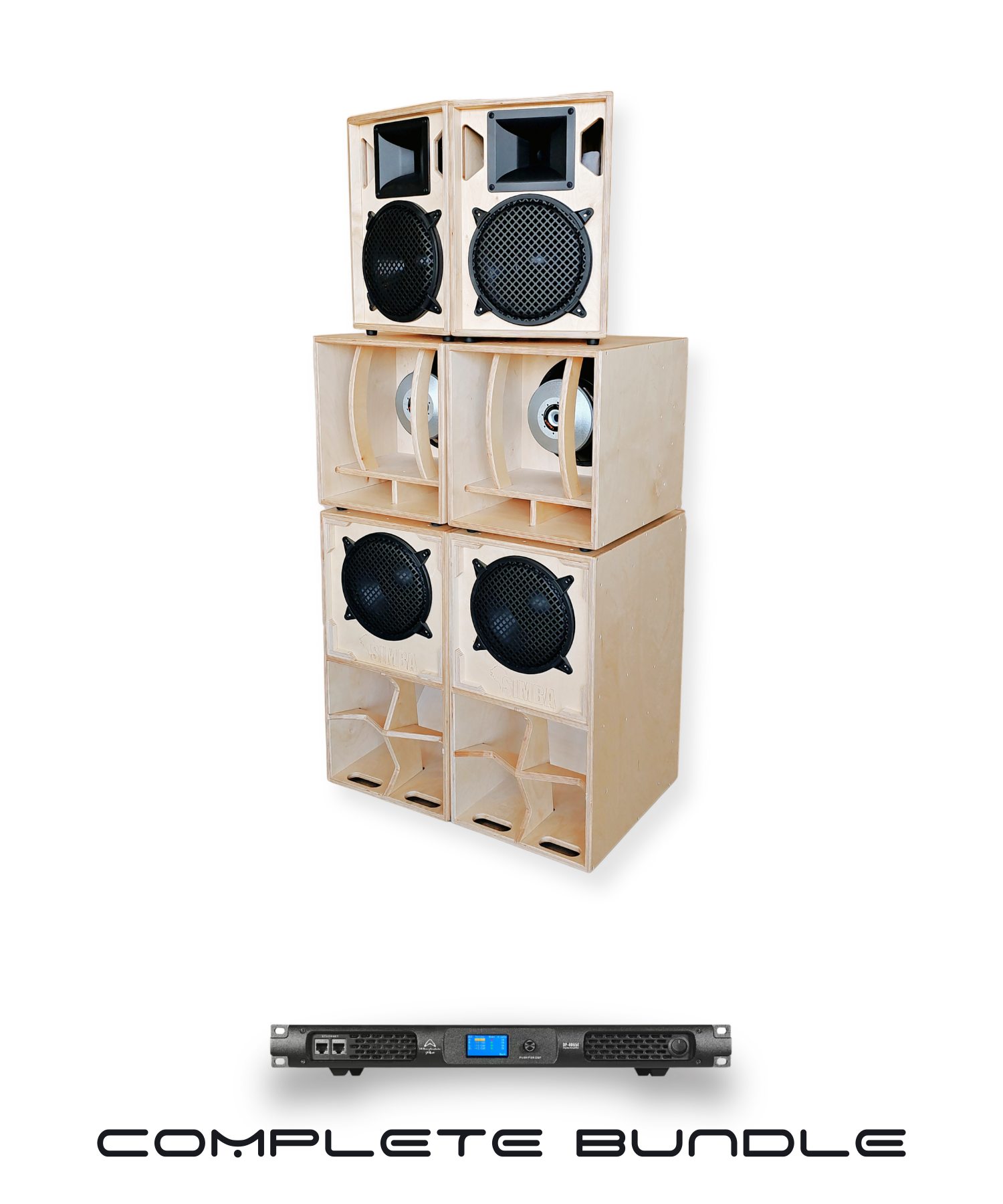 Simba 10-inch 4-Way Complete System