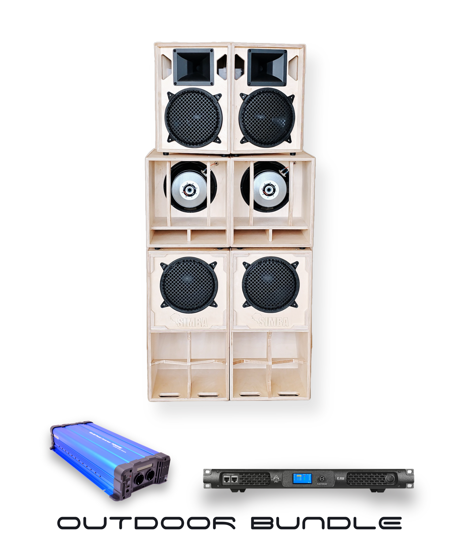 Simba 10-inch 4-Way Outdoor System