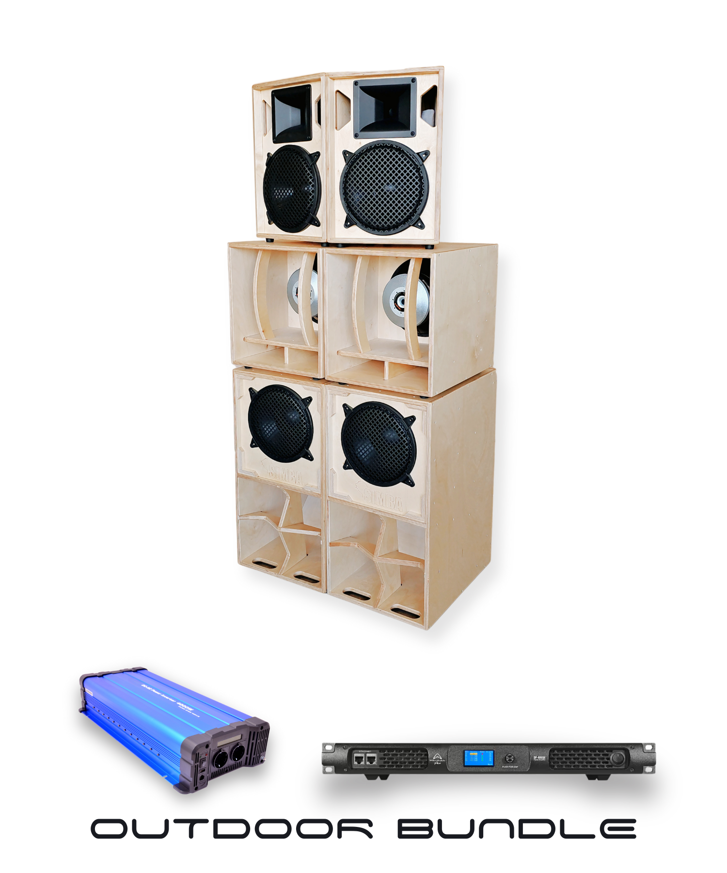 Simba 10-inch 4-Way Outdoor System