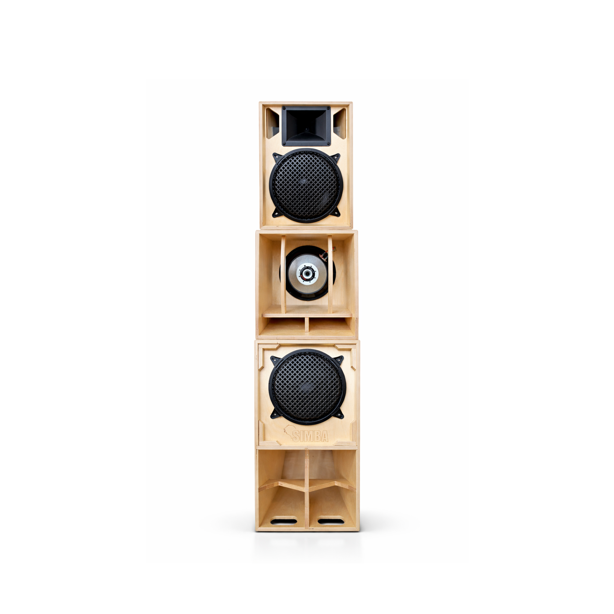 Système audio 4 voies Simba 10 pouces