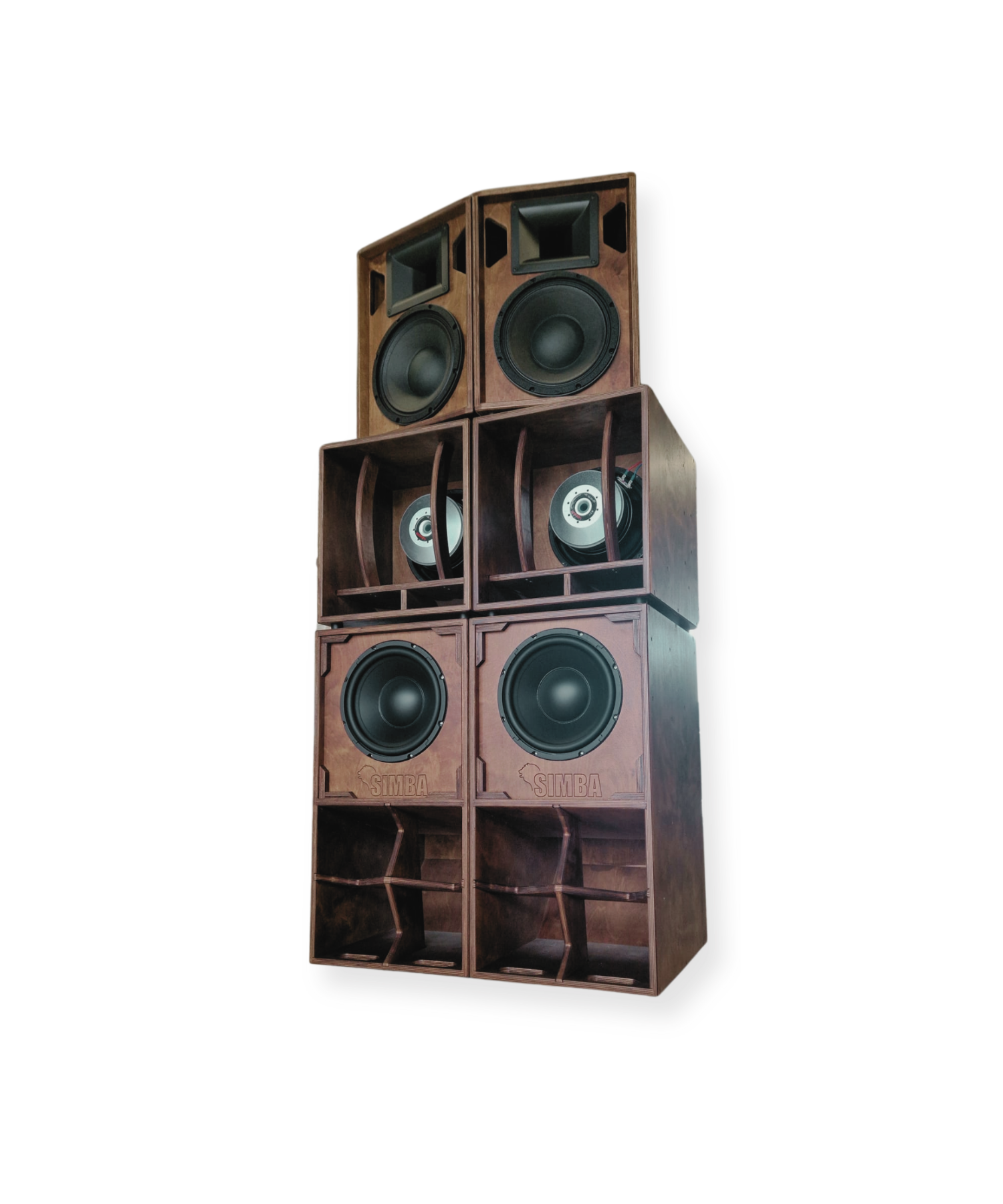 Simba 10-inch 4-Way Sound System